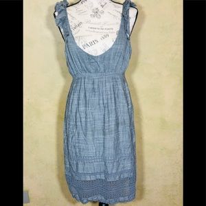 Max Studio Grey Lace Dress